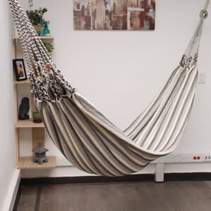 Hamaca Artesanal en Algodón Rayas