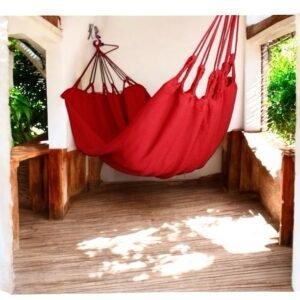 Hamaca Artesanal en Algodón Roja